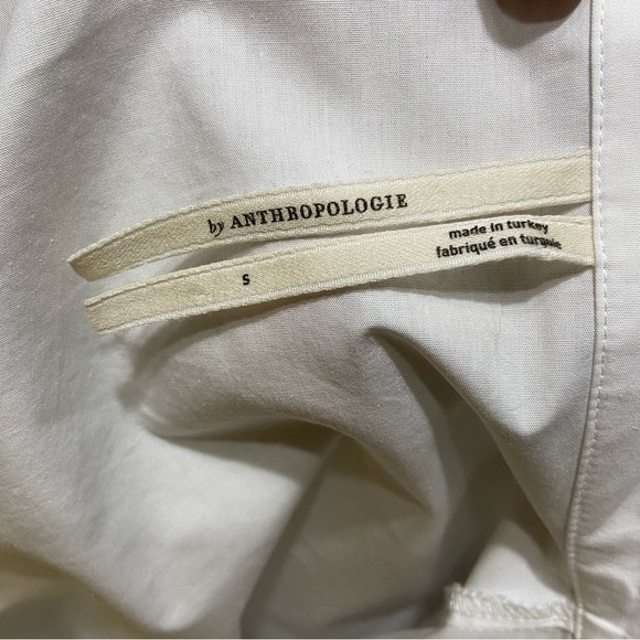 Anthropologie The Somerset Maxi Dress Shirt Dress Edition White Sz S - Picture 11 of 14